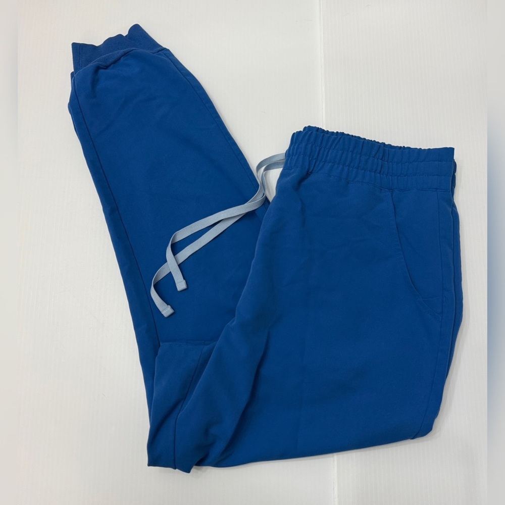 Figs Royal Blue Jogger Track Pants
